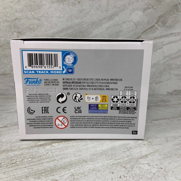 Care Bears 40th Anniversary Care-a-Lot Bear Pop #1205 Chase Translucent Funko - Picture 6 of 6